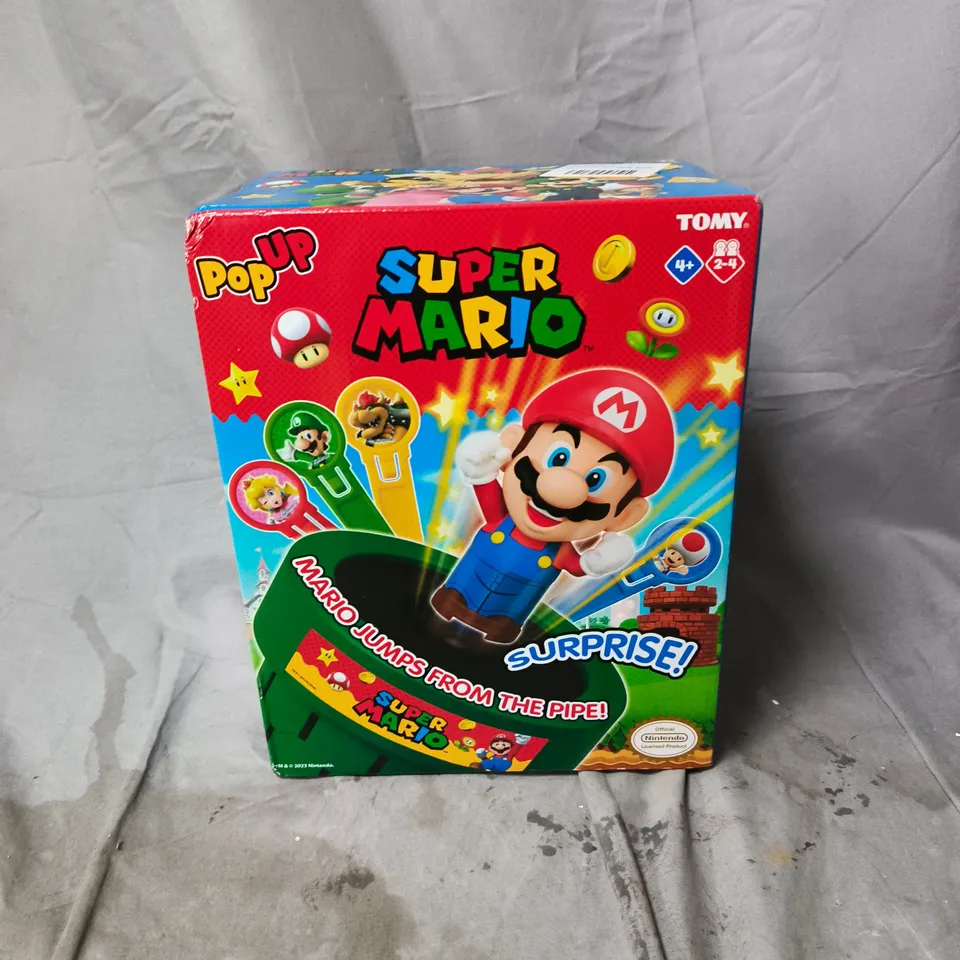 BOXED SUPER MARIO POP UP MARIO TOY