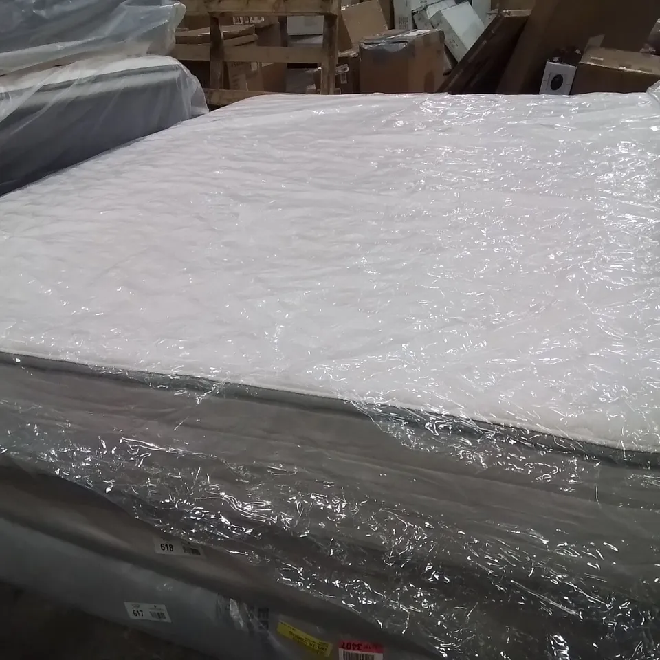 QUALITY BAGGED NOVILLA 25CM ORTHO MEMORY FOAM POCKET SPRUNG 150CM KINGSIZE MATTRESS