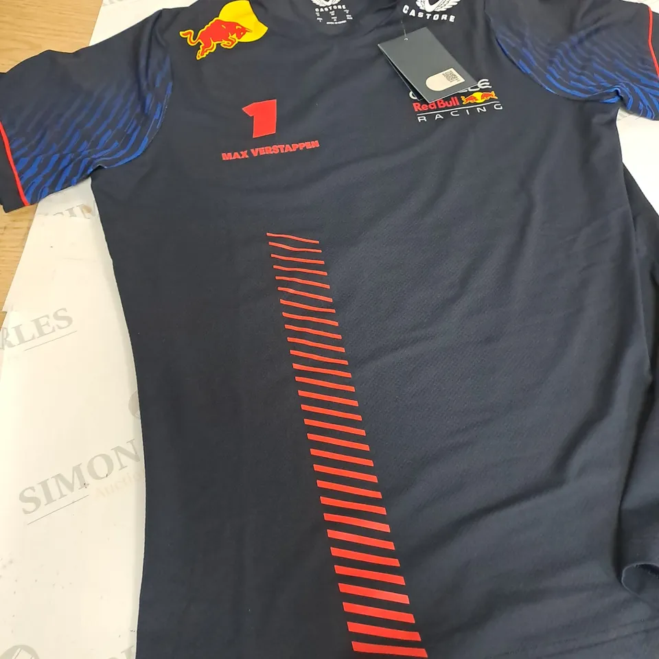 RED BULL -  MAX VERSTAPPEN TEE SIZE 12 