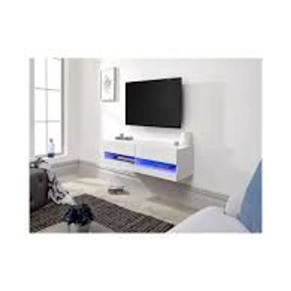 BOXED GALICA LARGE WALL UNIT IN WHITE