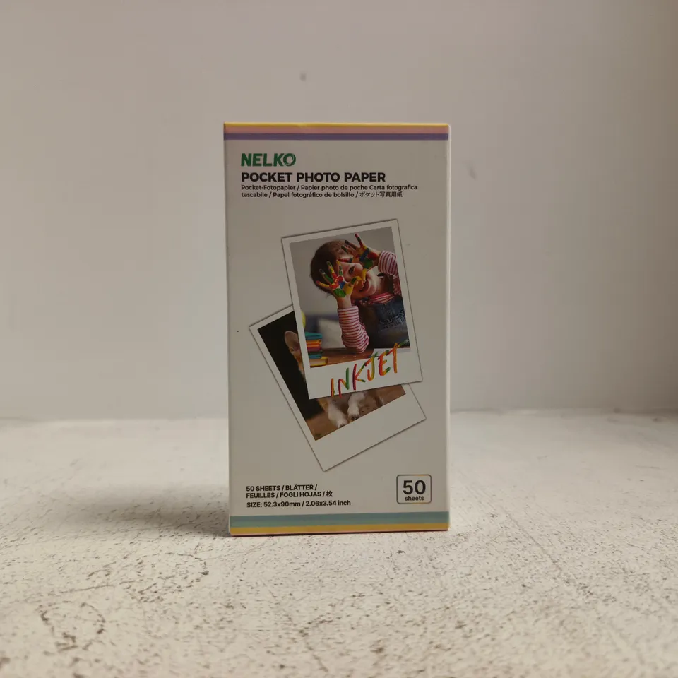 NELKO POCKET PHOTO PAPER (50 SHEETS)
