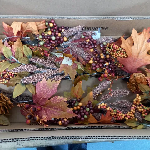 AUTUMN PRELIT GARLAND 6FT
