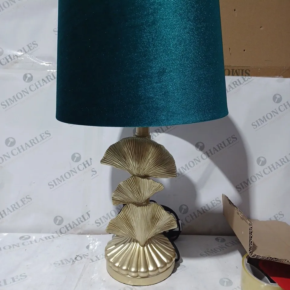BOXED ALISON CORK INKO TABLE LAMP