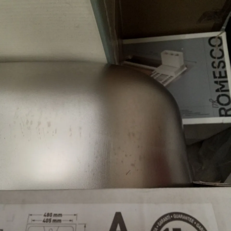 BOXED GAMOW SQUARE 1 BOWL SINK