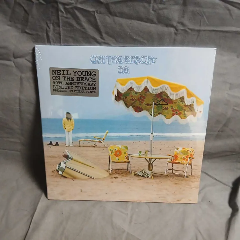 NEIL YOUNG - ON THE BEACH 50TH ANNIVERSARY LIMITED EDITION VINYL LP