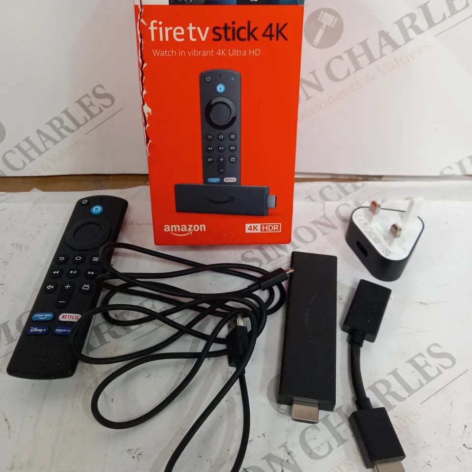 AMAZON FIRE TV STICK 4K BLACK 