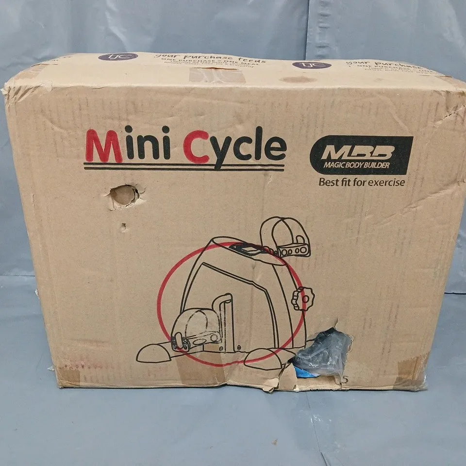 BOXED MAGIC BODY BUILDER MINI CYCLE IN BLACK (LS-605)