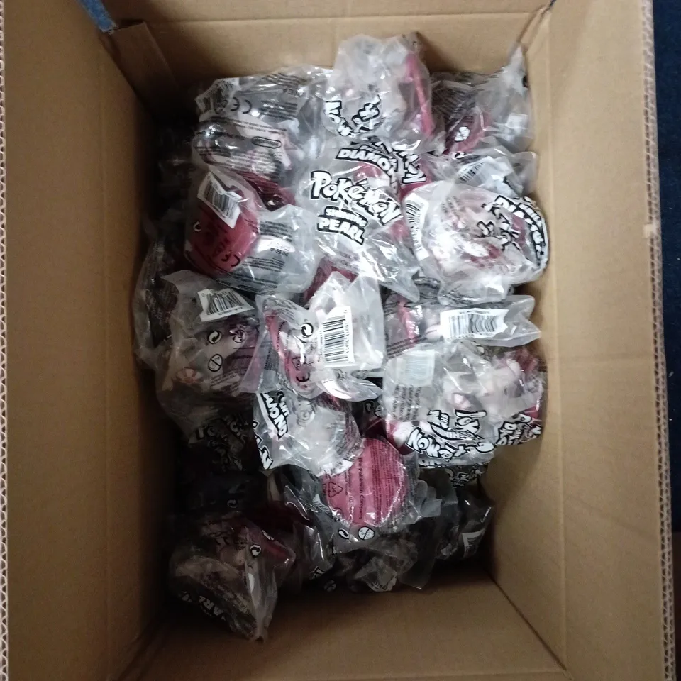 BOX OF APPROXIMATELY 65 POKÉMON SHINING PEARL PALKIA FIGURINE
