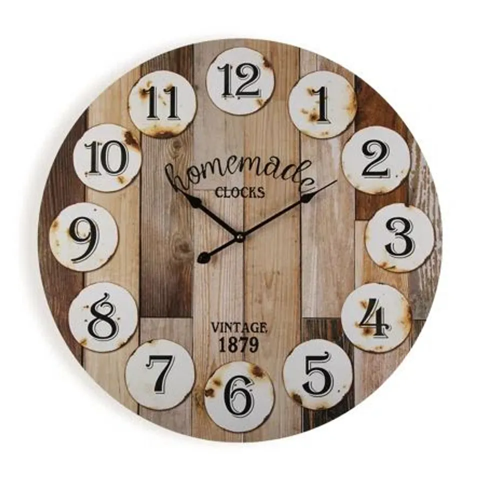 BOXED HARTSEL 58CM SILENT WALL CLOCK