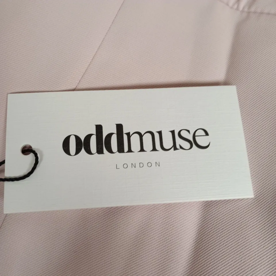 OddMuse London The Ultimate Muse Halter Neck Maxi Dress – Pink, XXXL