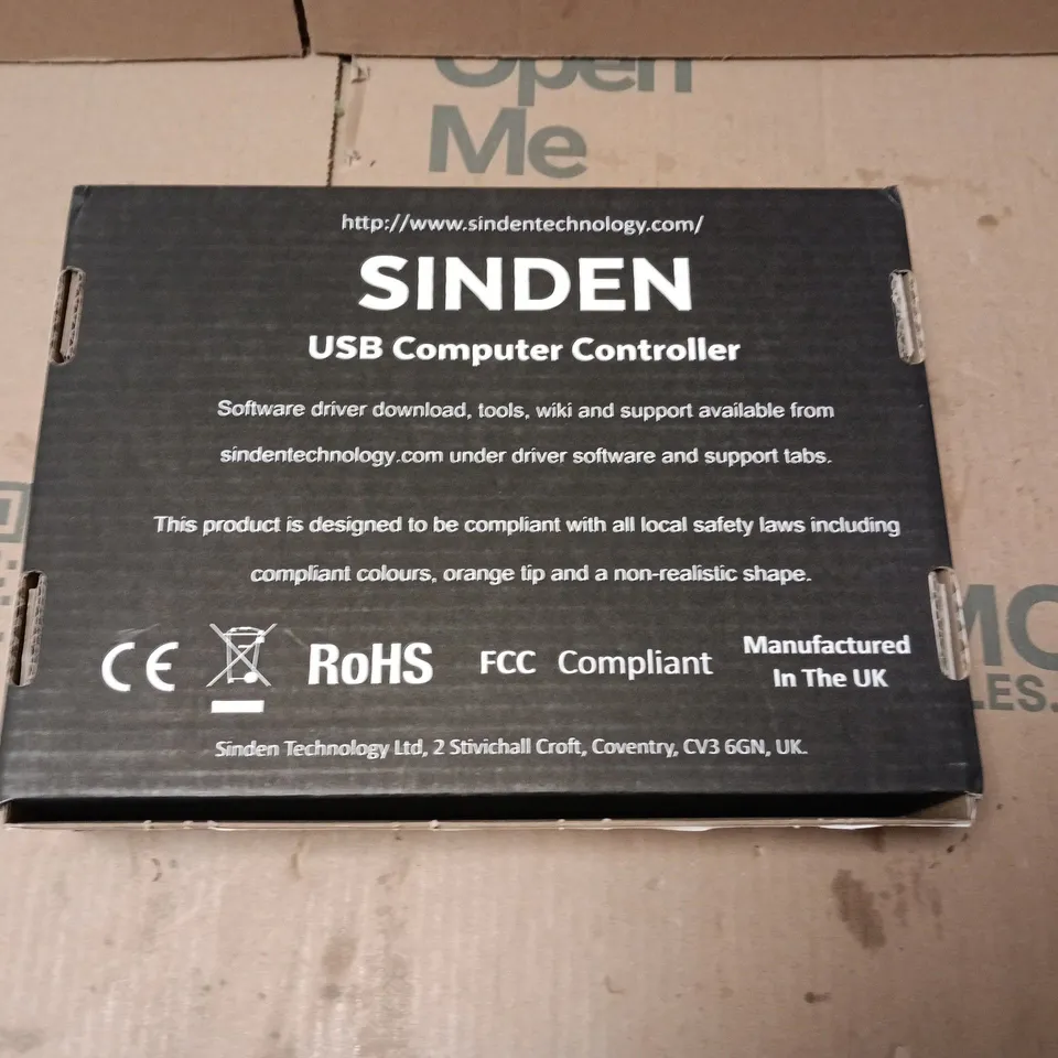 BOXED SINDEN USB COMPUTER CONTROLLER – BLUE