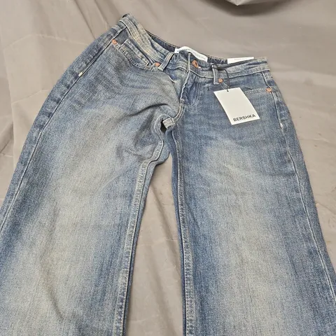 BERSHKA DENIM JEANS – WOMEN'S BLUE, 34