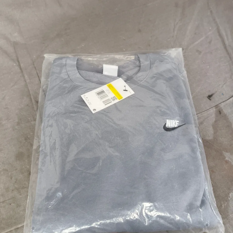 BAGGED NIKE LOGO CASUAL JUMPER - SIZE S