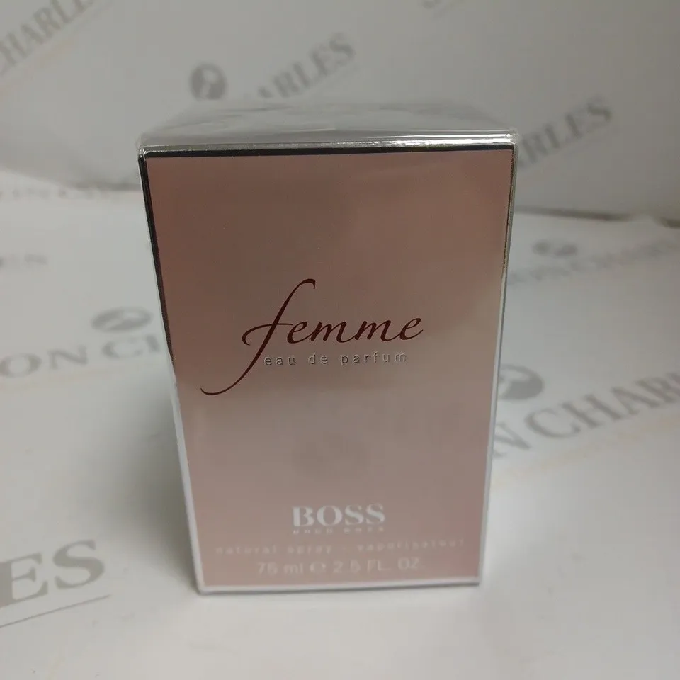 SEALED HUGO BOSS FEMME EAU DE PARFUM 75ML 