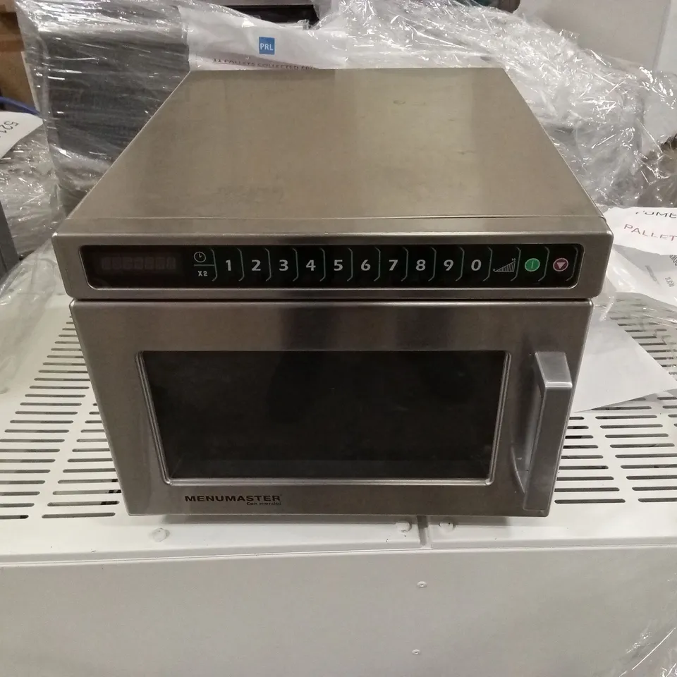 MENUMASTER DEC14E2 PROGRAMMABLE 17 LITRE 1400W COMMERCIAL MICROWAVE OVEN