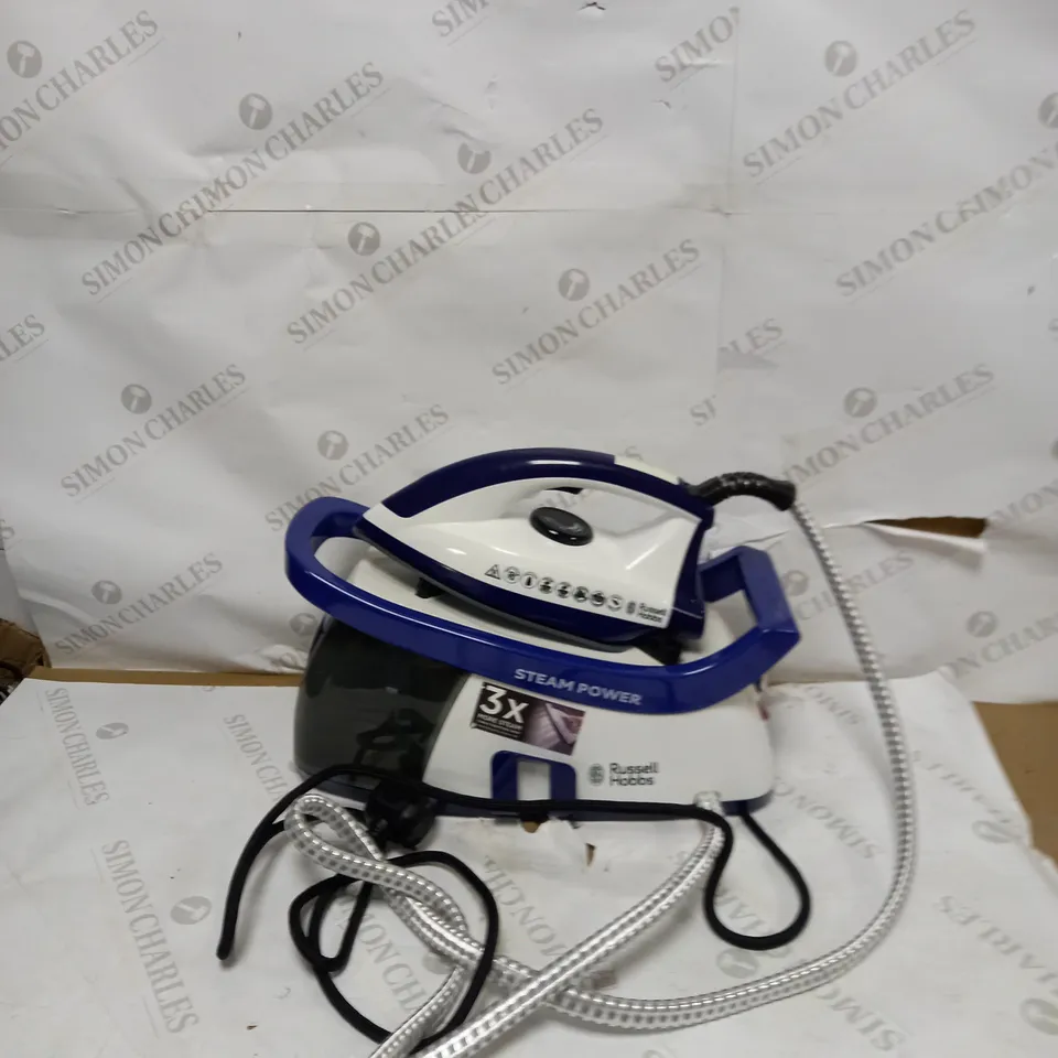 RUSSELL HOBBS STEAM GENERATOR IRON - PURPLE/WHITE