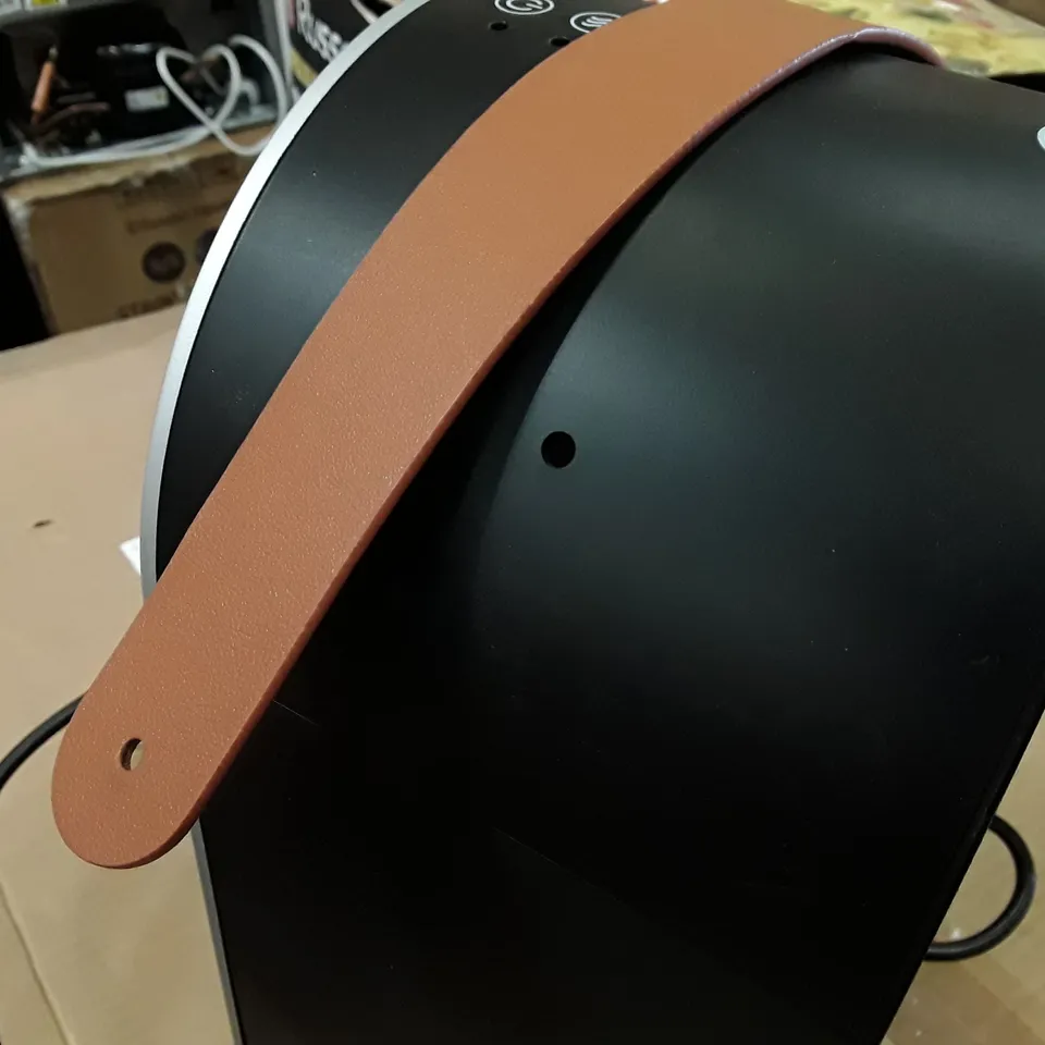 SMARTAIR GLOW HEAT PORTABLE ELECTRIC FAN HEATER - BLACK