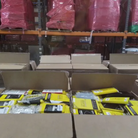 PALLET OF 20 BOXES CONTAINING IPHONE MAG SAFE CASES & SCREEN PROTECTORS ETC; IPHONE 13, 14, 15