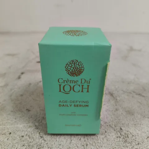 CRΓME DU LOCH AGE-DEFYING DAILY SERUM β FACIAL SKINCARE (60ML), BOXED