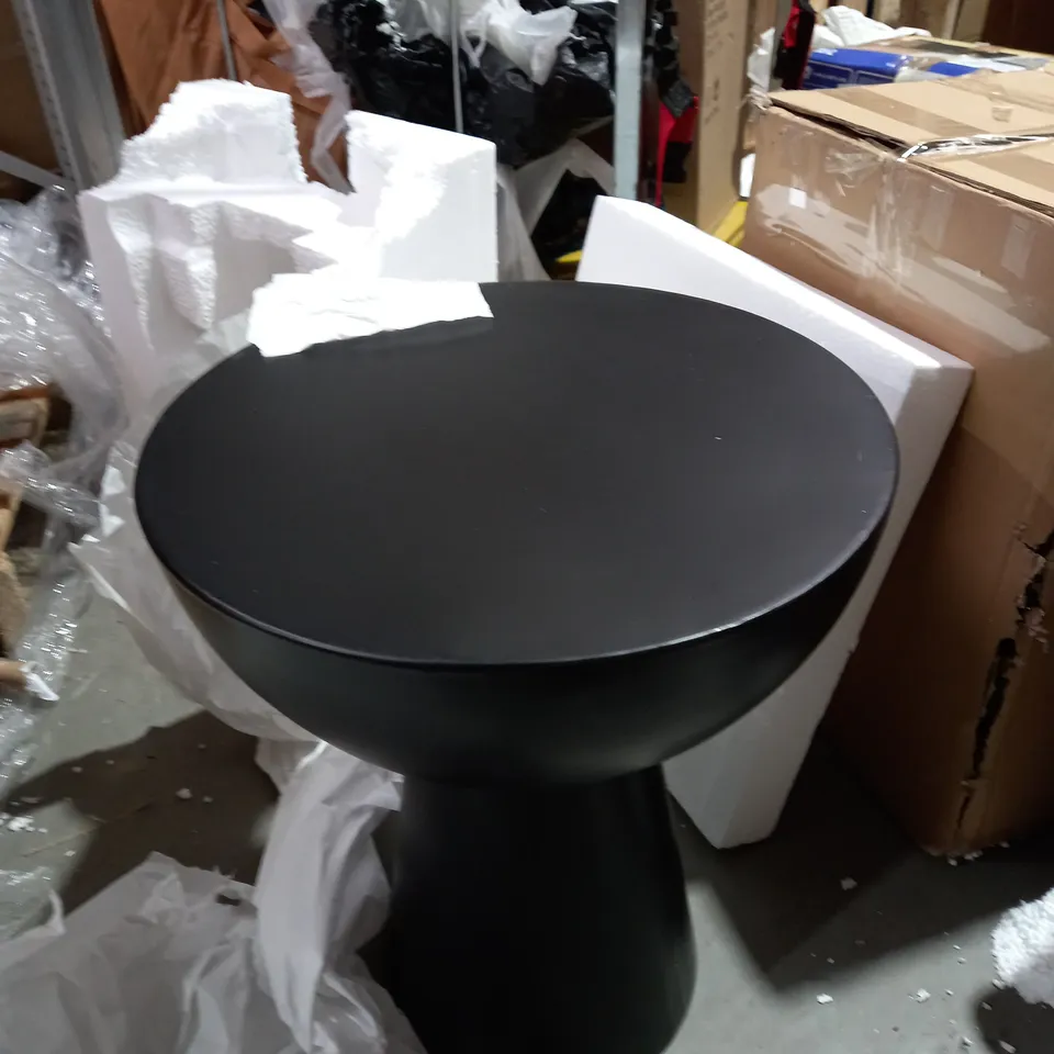 K BY KELLY HOPPEN BLACK IRON ROUND SIDE TABLE