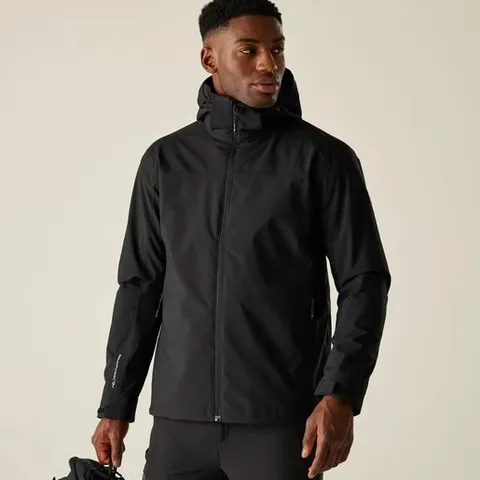 BRAND NEW REGATTA MEN'S CORIVER 3-IN-1 JACKET BLACK SIZE XL