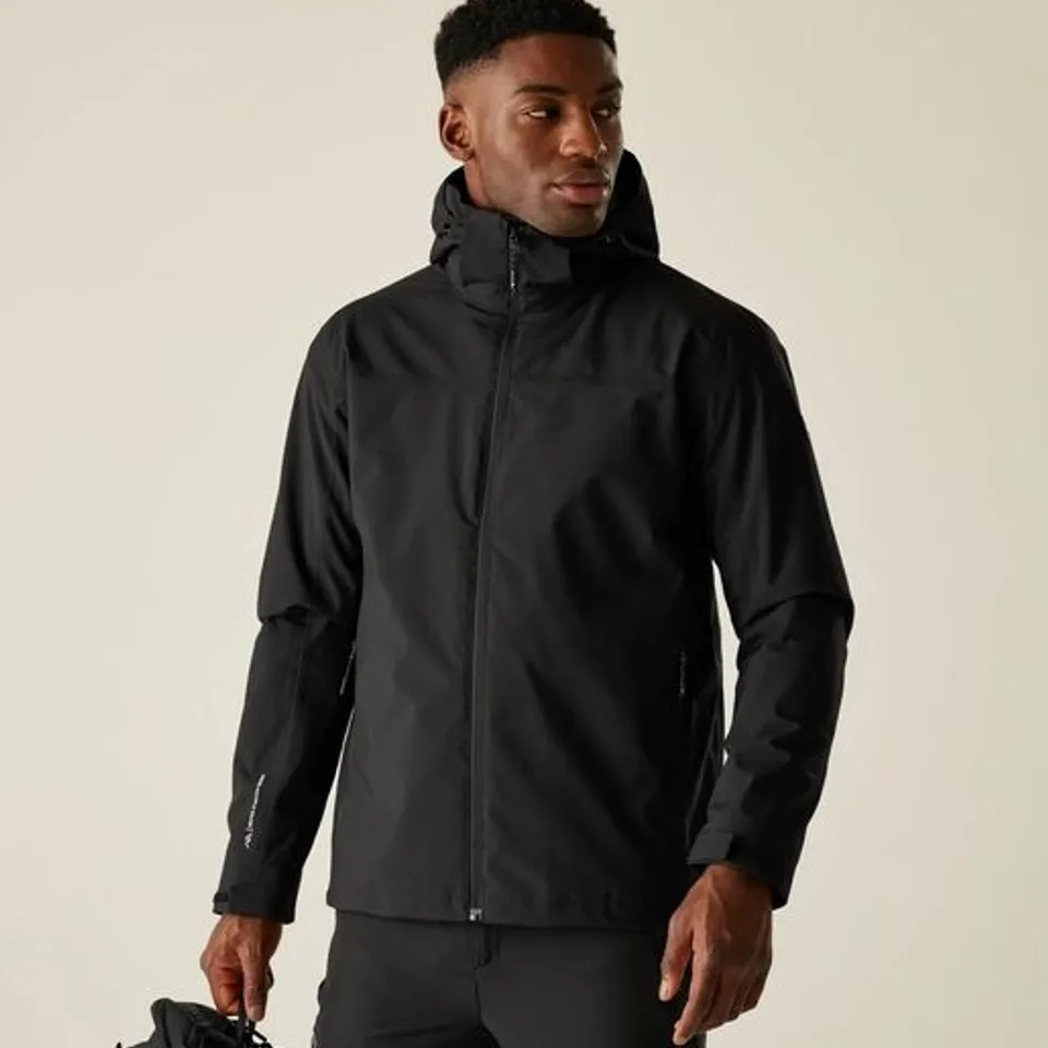 BRAND NEW REGATTA MEN'S CORIVER 3-IN-1 JACKET BLACK SIZE 3XL