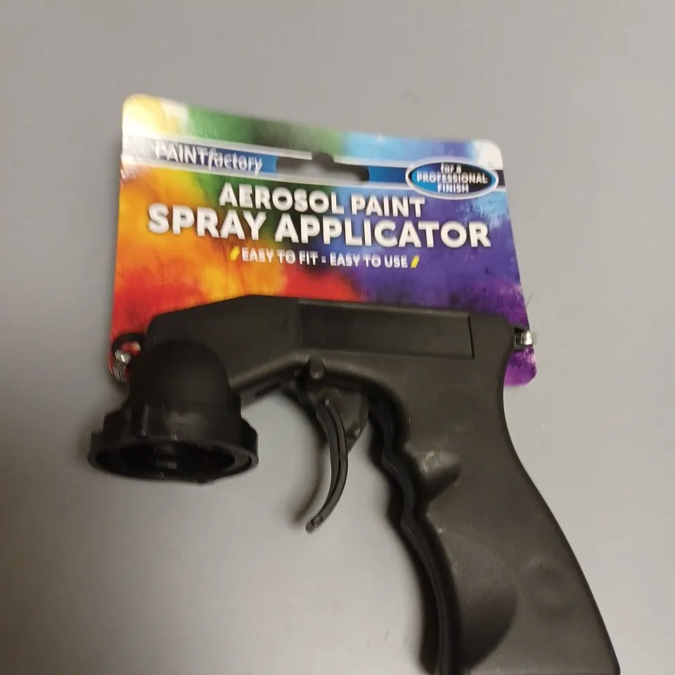 BOX OF APPROXIMATELY 20 AEROSOL PAINT SPRAY APPLICATOR 