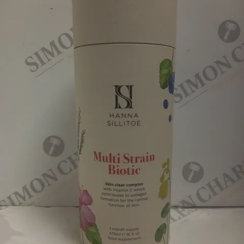 HANNA SILLITOE MULTI STRAIN BIOTIC 475ML