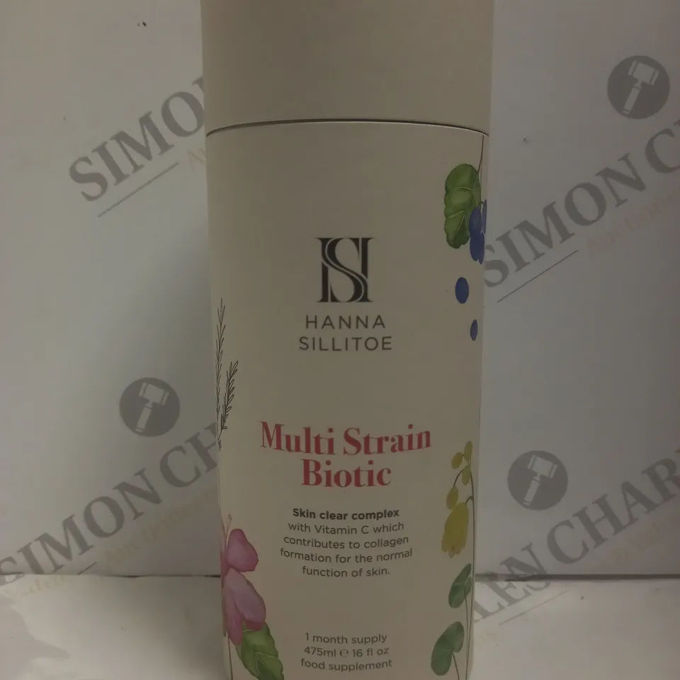 HANNA SILLITOE MULTI STRAIN BIOTIC 475ML