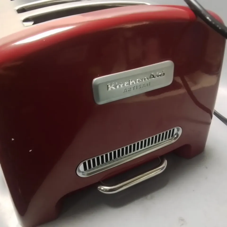 KITCHENAID ARTISAN 4-SLICE RED TOASTER