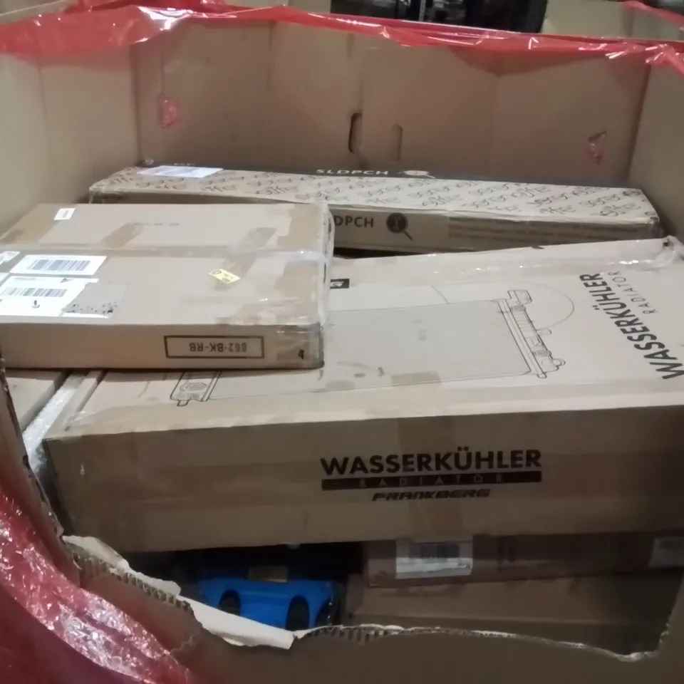 PALLET OF ASSORTED HOUSEHOLD GOODS AND PRODUCTS TO INCLUDE;ESPRESSO MACHINE,KEYBOARD AND MOUSE,GAMES MACHINE