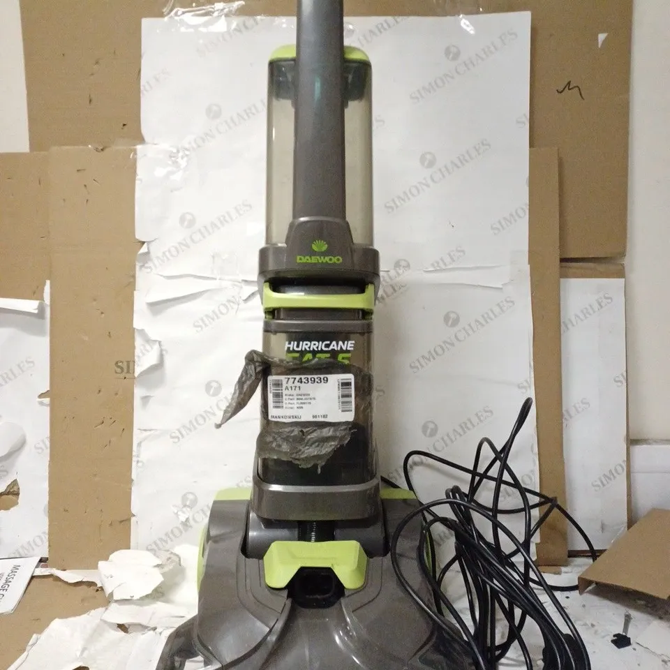 DAEWOO HURRICANE CAT 5 WASHER FLR00115 UPRIGHT CARPET CLEANER