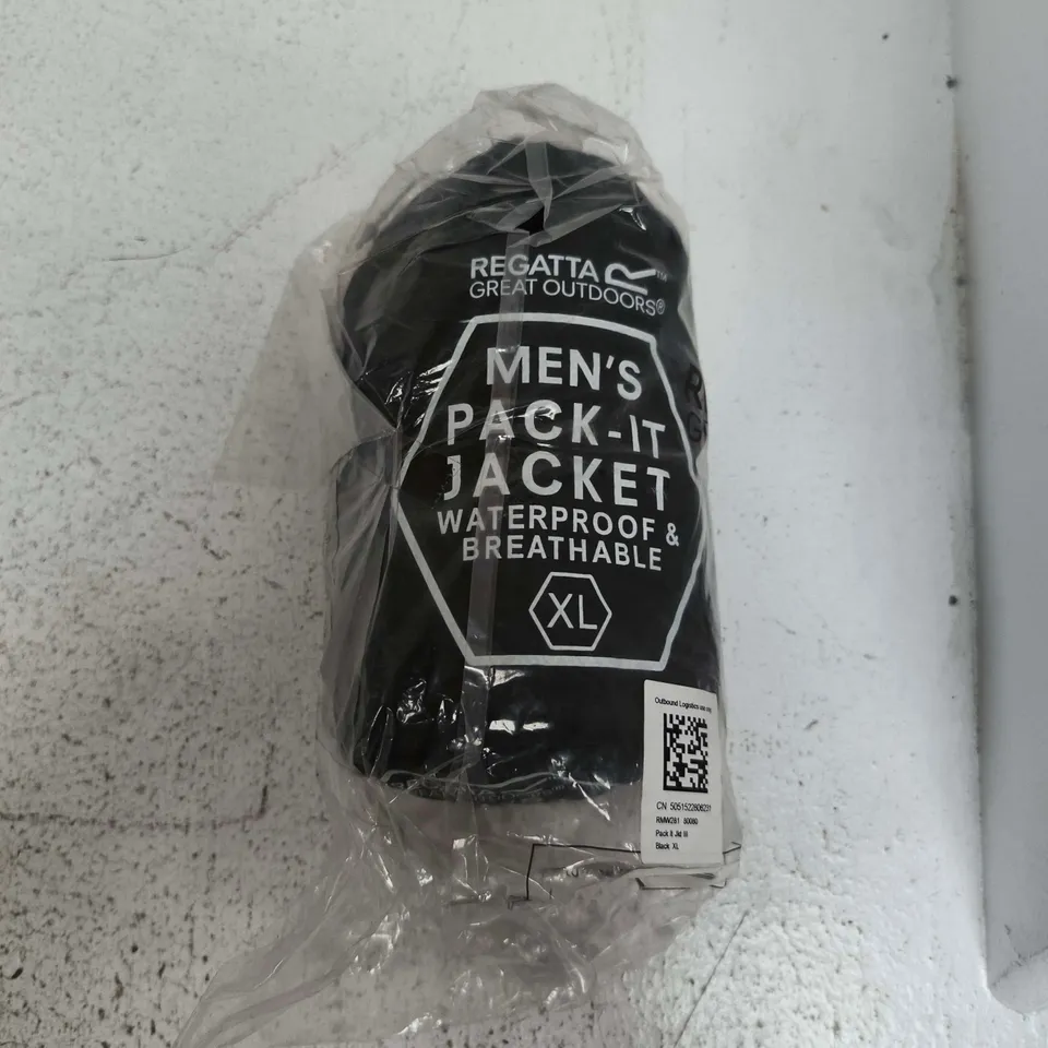 BAGGED REGATTA PACK-IT JACKET III IN BLACK - XL