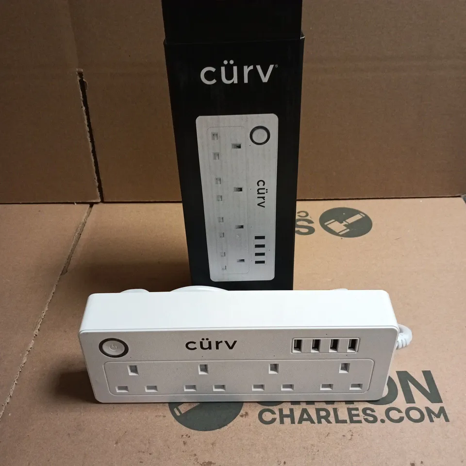 CURV SMART 4 PLUG EXTENSION LEAD BOXED