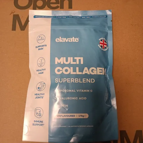 ELAVATE MULTI COLLAGEN SUPERBLEND – UNFLAVOURED 178G