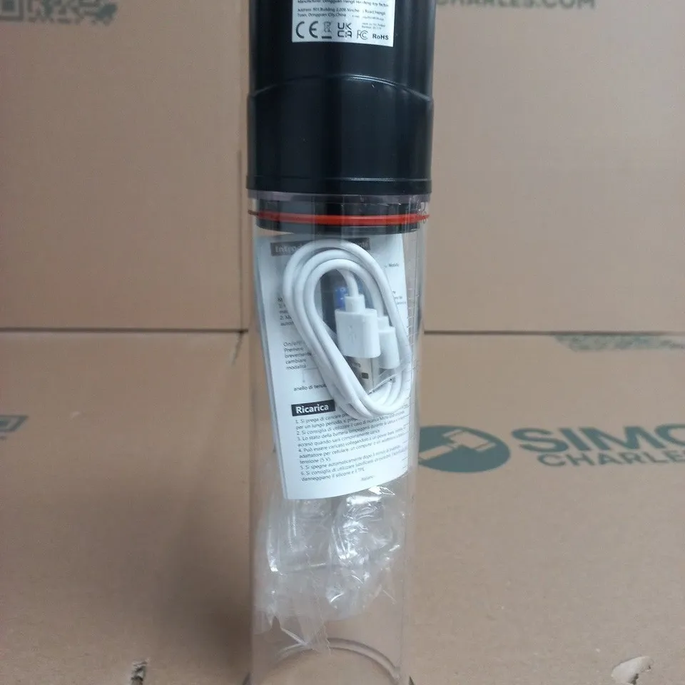 AUTOMATIC PENIS PUMP AN001 – RECHARGEABLE WITH DIGITAL DISPLAY
