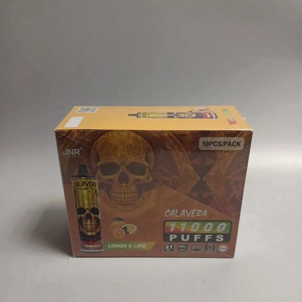 SEALED JNR LEMON AND LIME VAPES - 0% NICOTINE 