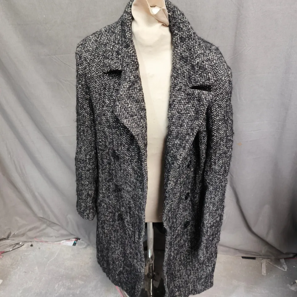 FRENCH CONNECTION WOMEN’S TWEED COAT – UK 10