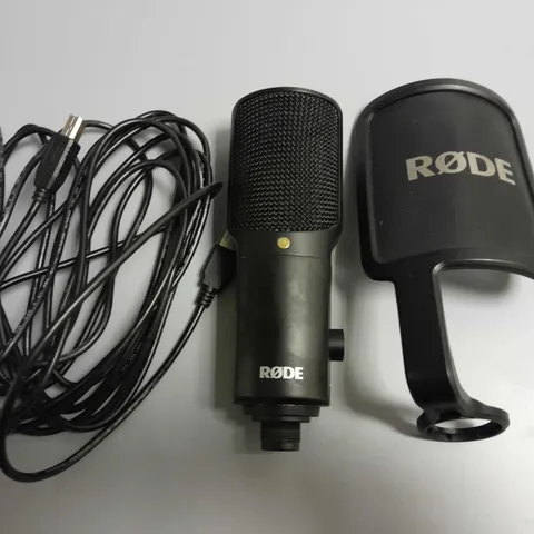 UNBOXED RODE NT-USB MICROPHONE