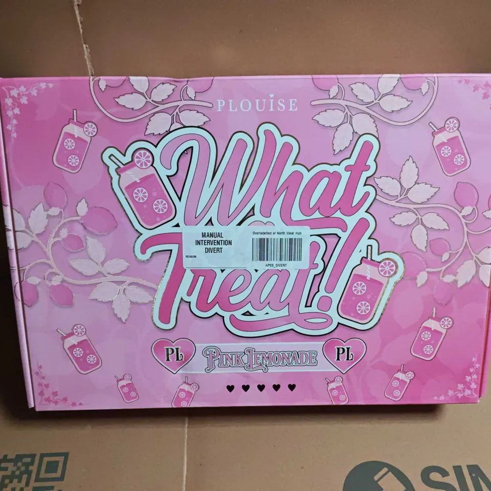 SEALED PLOUISE WHAY A TREAT PINK LEMONADE COSMETICS BOX SET