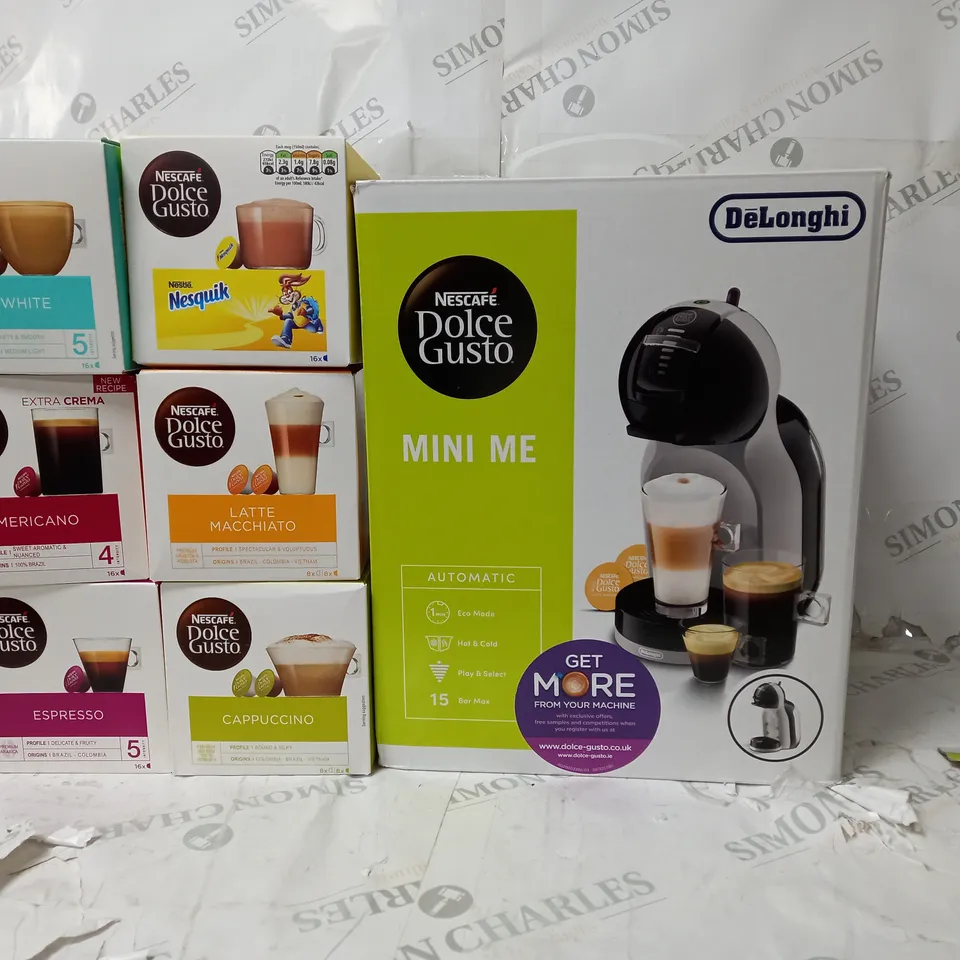 NESCAFE DOLCE GUSTO MINI AUTOMATIC COFFEE MACHINE - BOXED RRP £119