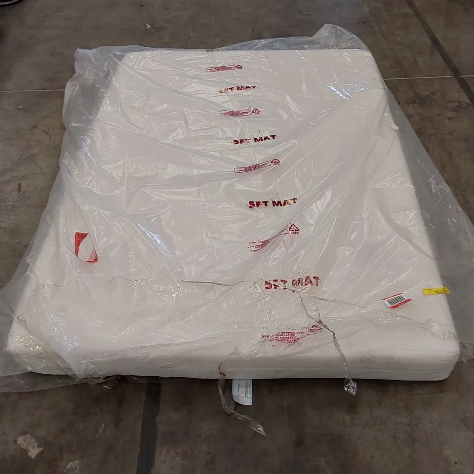 QUALITY BAGGED 4'6" MEMORY FOAM MATTRESS