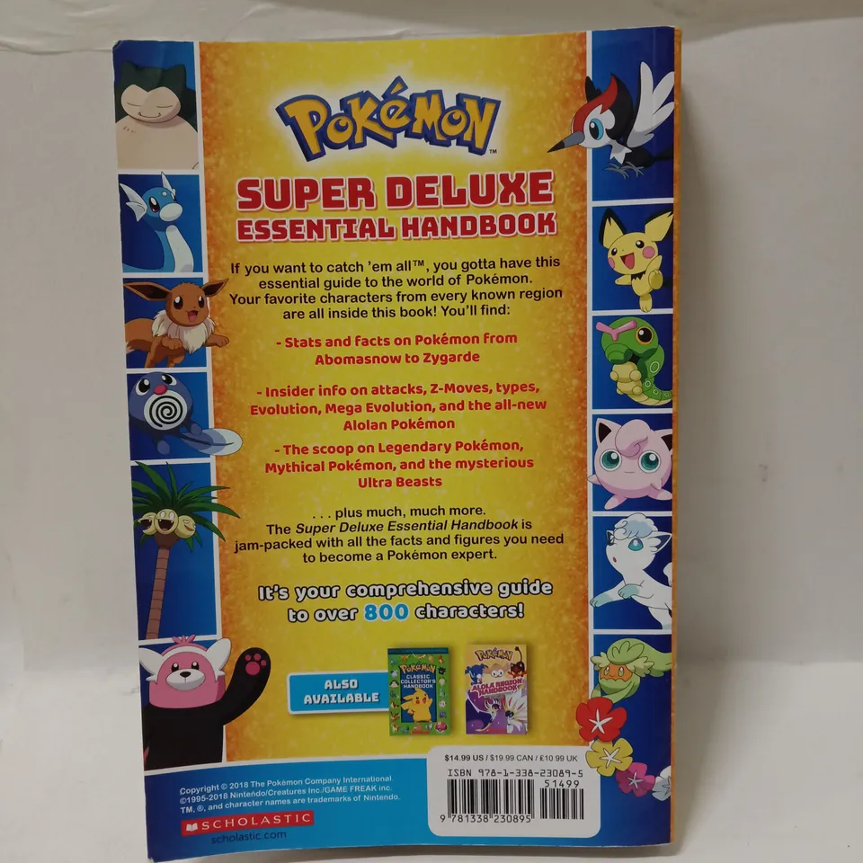 POKÉMON: SUPER DELUXE ESSENTIAL HANDBOOK