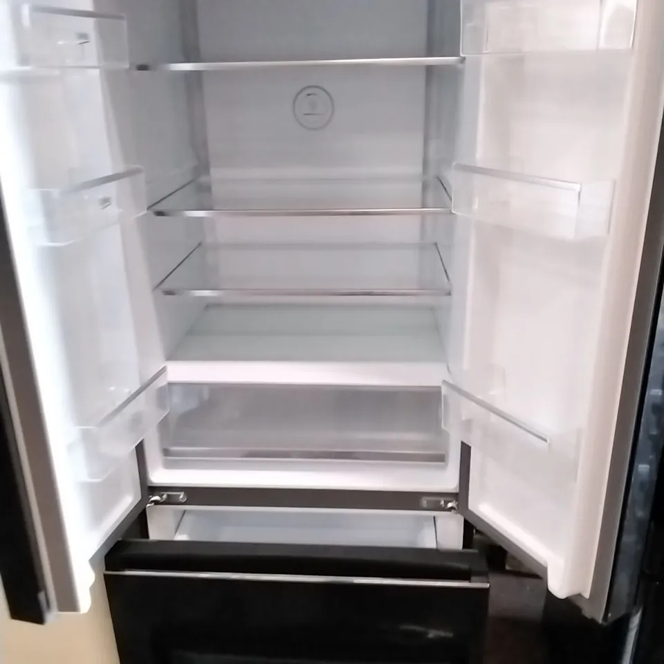 BEKO 70CM FRIDGE FREEZER BLACK