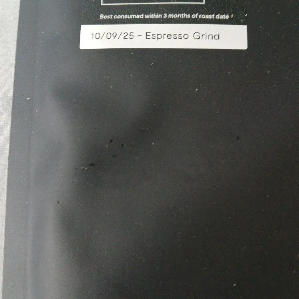 ORIGIN STRONGHOLD ESPRESSO GRIND GROUND COFFEE – ROAST DATE 10/09/25