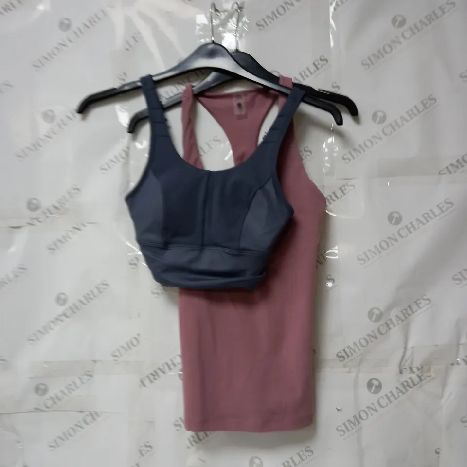 BOX OF ASSORTED CLOTHES APPROXIMATELY 15 TO INCLUDE WOMEN'S SPORTSWEAR