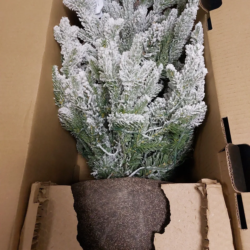 JOHN LEWIS PRE LIT POTTED SNOWY COTSWOLD TREE 