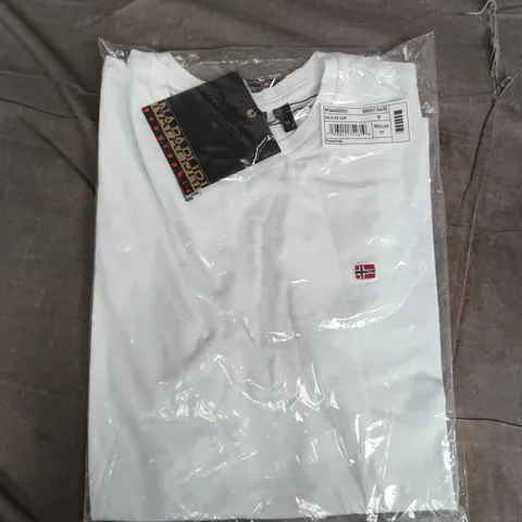 BAGGED NAPAJIRI SALIS SS TEE IN WHITE - MEDIUM