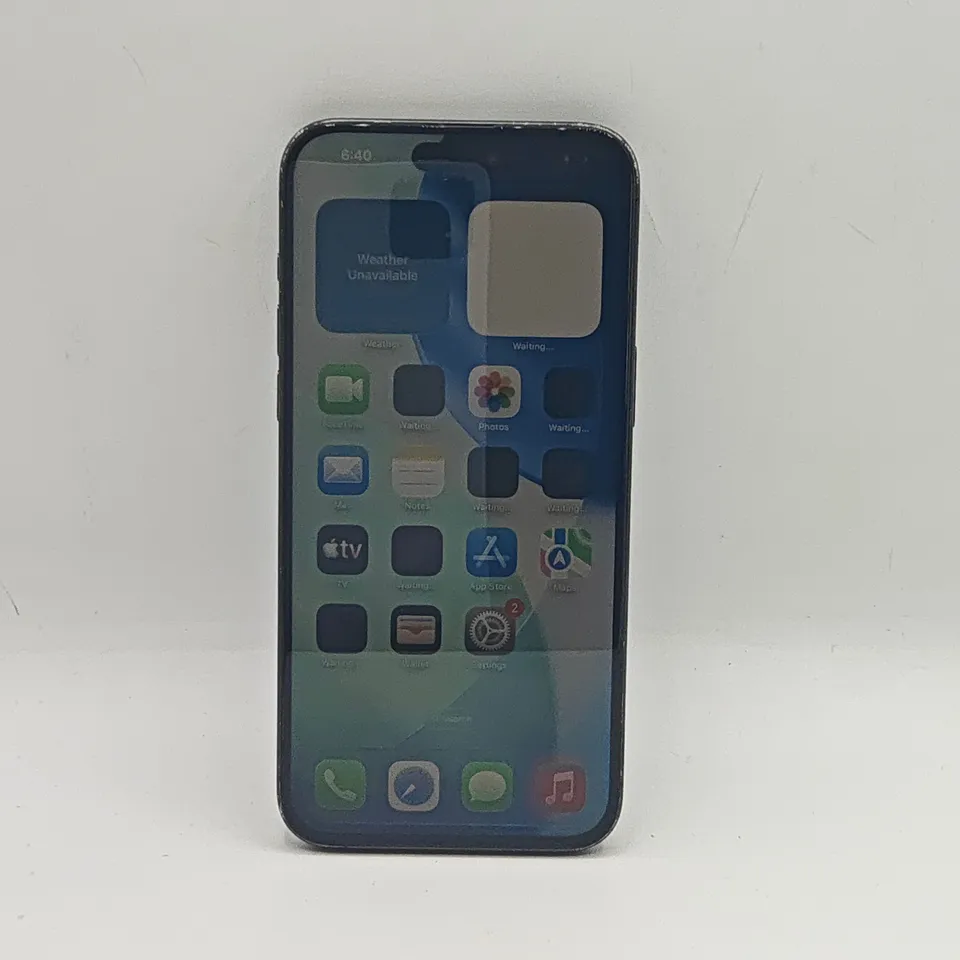 UNBOXED APPLE IPHONE 15 PRO MAX 256GB IN BLACK TITANIUM - A3106