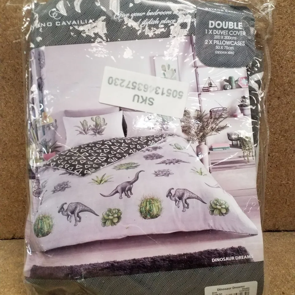 BRAND NEW GAVENO CAVAILIA DINOSAUR DREAMS DOUBLE 200×200CM DUVET SET